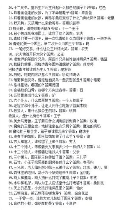 魔镜物语魔法教室答案大全