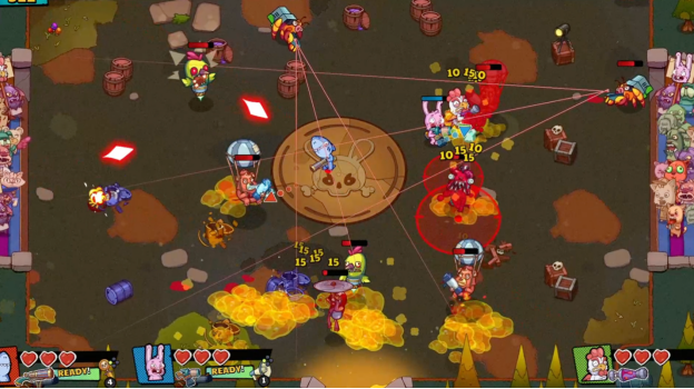 卡通Rogue-lite射击游戏《疯狂宠物秀》今日在 Steam上推出