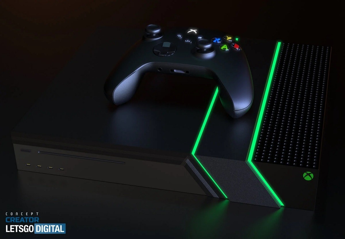 XSX的继任机型Xbox Series X Elite渲染图曝光 2023年发售