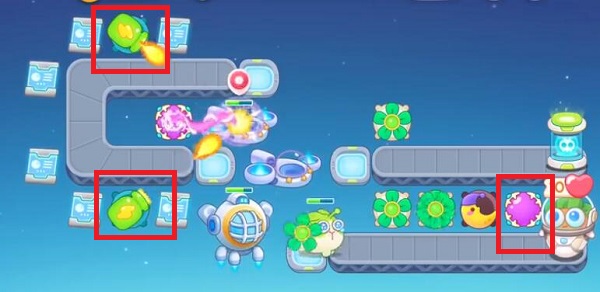 保卫萝卜4太空穿越第2关怎么过-太空穿越第2关通关流程分享