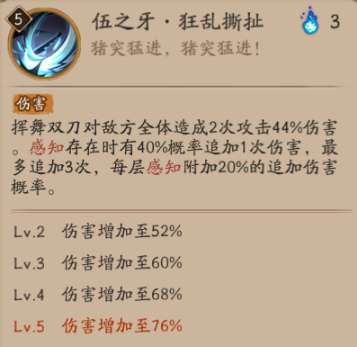 阴阳师鬼灭联动嘴平伊之助技能是什么-阴阳师嘴平伊之助技能介绍